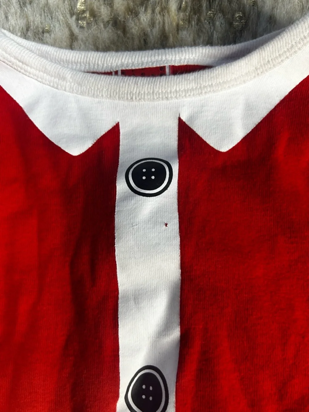 5 for $25🔥Wonderland Red Santa Pajama Set‎ 4T